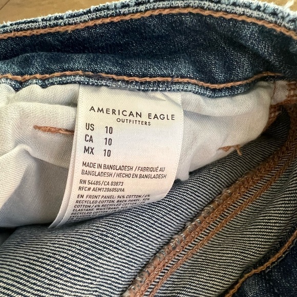 American Eagle Dark Blue Denim Jeans - Picture 5 of 5